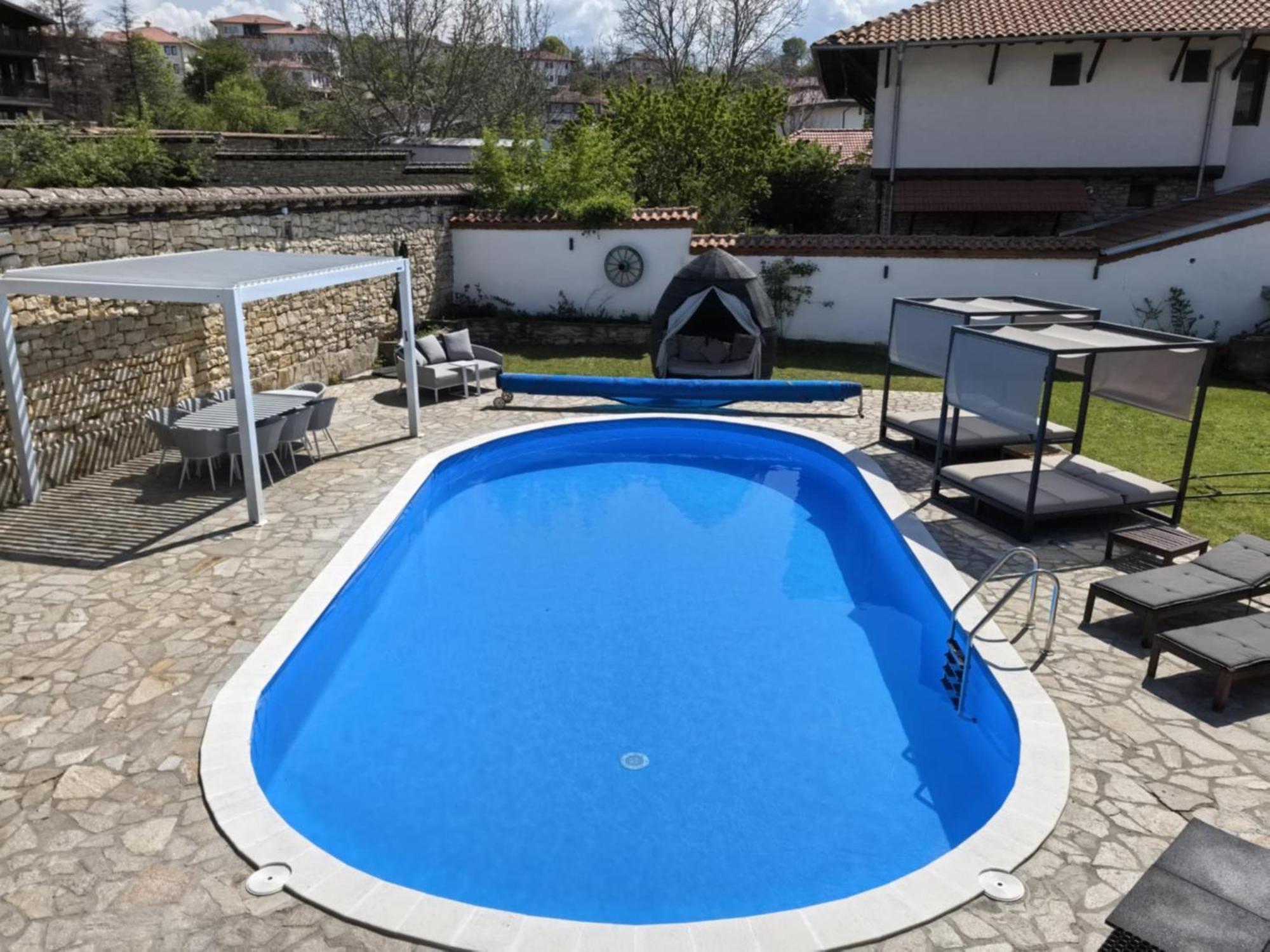 Angliiska Vila Arbanasi Esterno foto