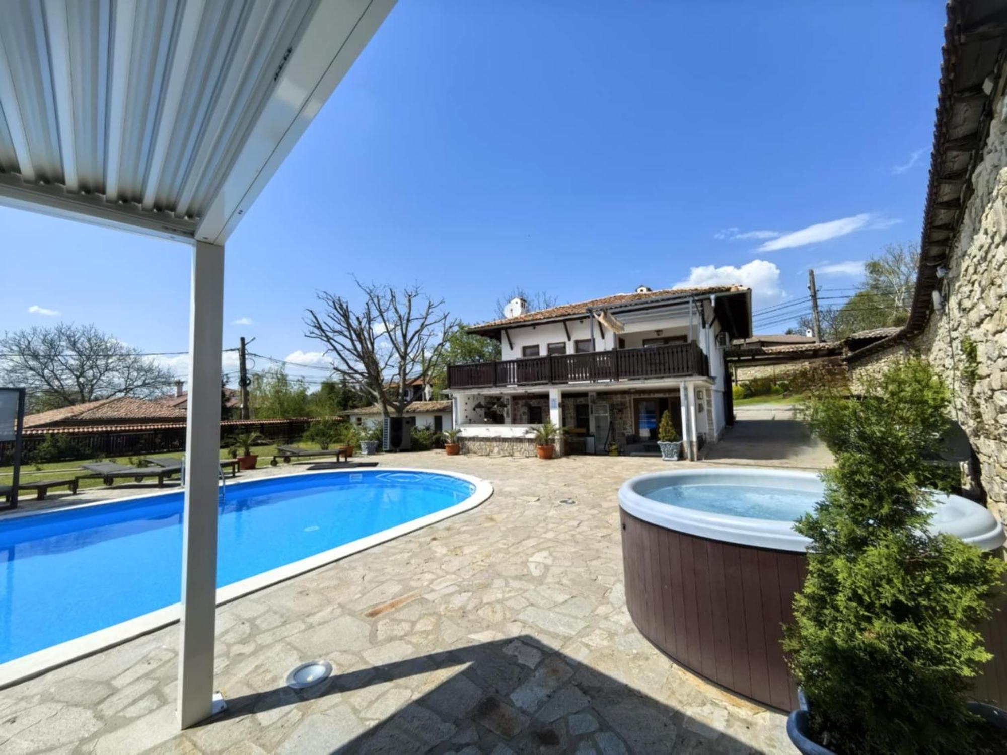 Angliiska Vila Arbanasi Esterno foto